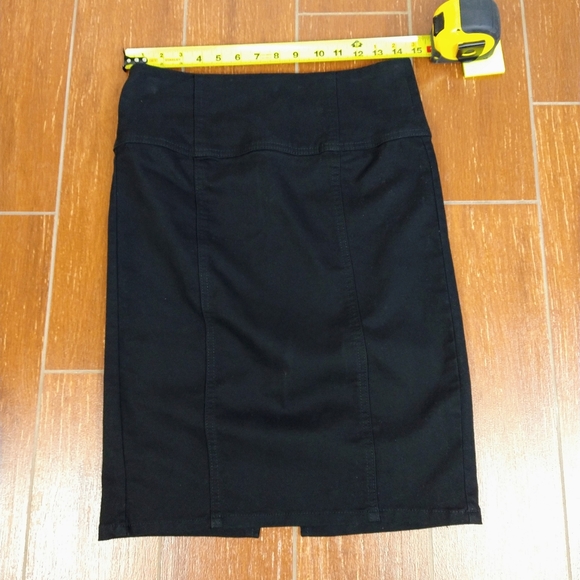 Sold D.Jeans Black Pencil Skirt Size 8 - Picture 11 of 16